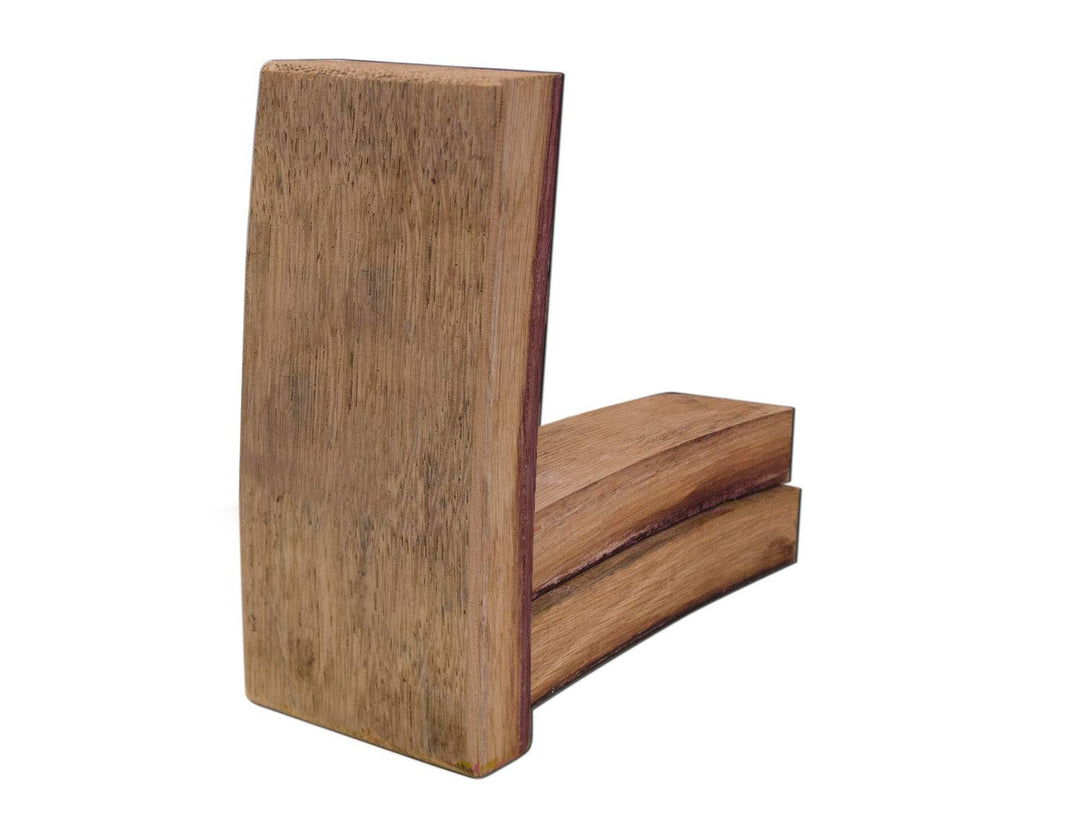 Temesso Untersetzer, Füsse aus Holzdauben für Weinfass - Fasserhöhung im 3er Set (Höhe 6cm (2 Dauben