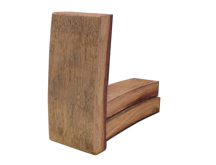 Temesso Untersetzer, Füsse aus Holzdauben für Weinfass - Fasserhöhung im 3er Set (Höhe 6cm (2 Dauben
