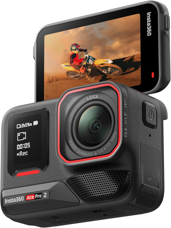 INSTA360 Caméra Ace Pro 2 Pack Xplorer + 2 Batterien Garantie 2 Jahre