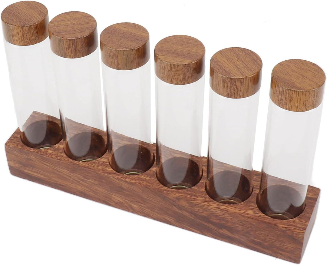 Kaffeebohnen-Aufbewahrungsdose, Transparente Kaffeebohnen-Aufbewahrungsröhren aus Glas für die Küche