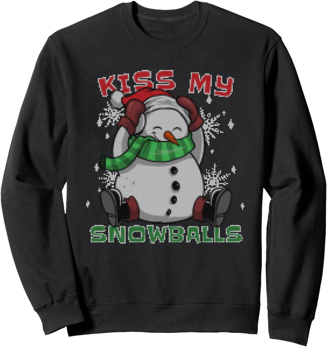 Unartige Paare Hässliche Weihnachten Sweatshirt