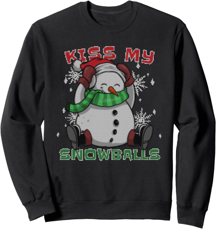 Unartige Paare Hässliche Weihnachten Sweatshirt