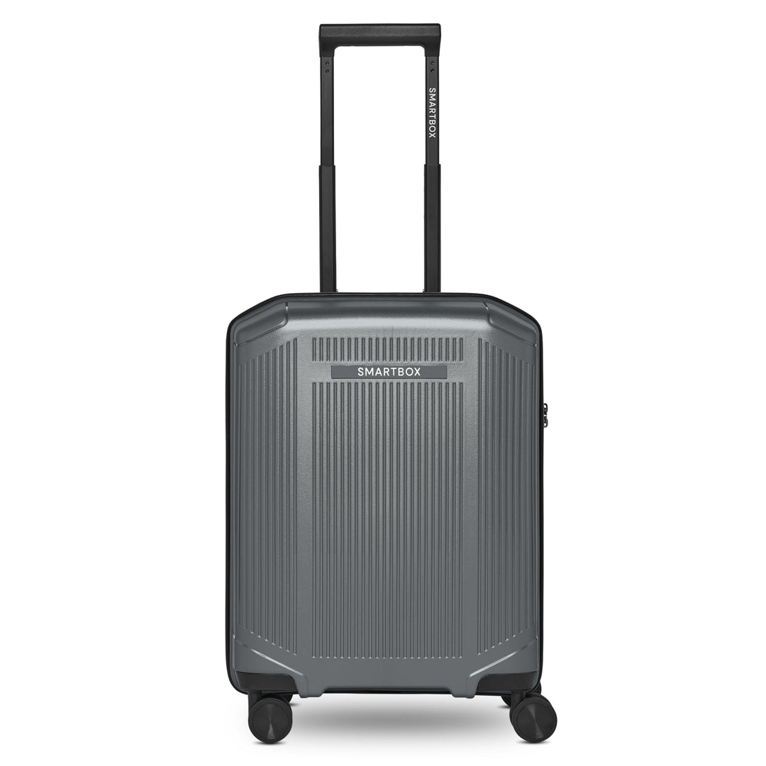 Smartbox Hartschalen Kabinen-Koffer | Kleiner Trolley 40 x 25 x 55 cm aus hochwertigem, robusten Pol