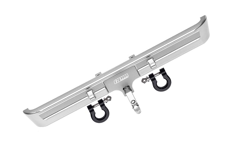 GPM Aluminium Rear Bumper Mount + D-Rings + Tow Hook for Traxxas TRX-4 Chevrolet K5 Blazer (82076-4)