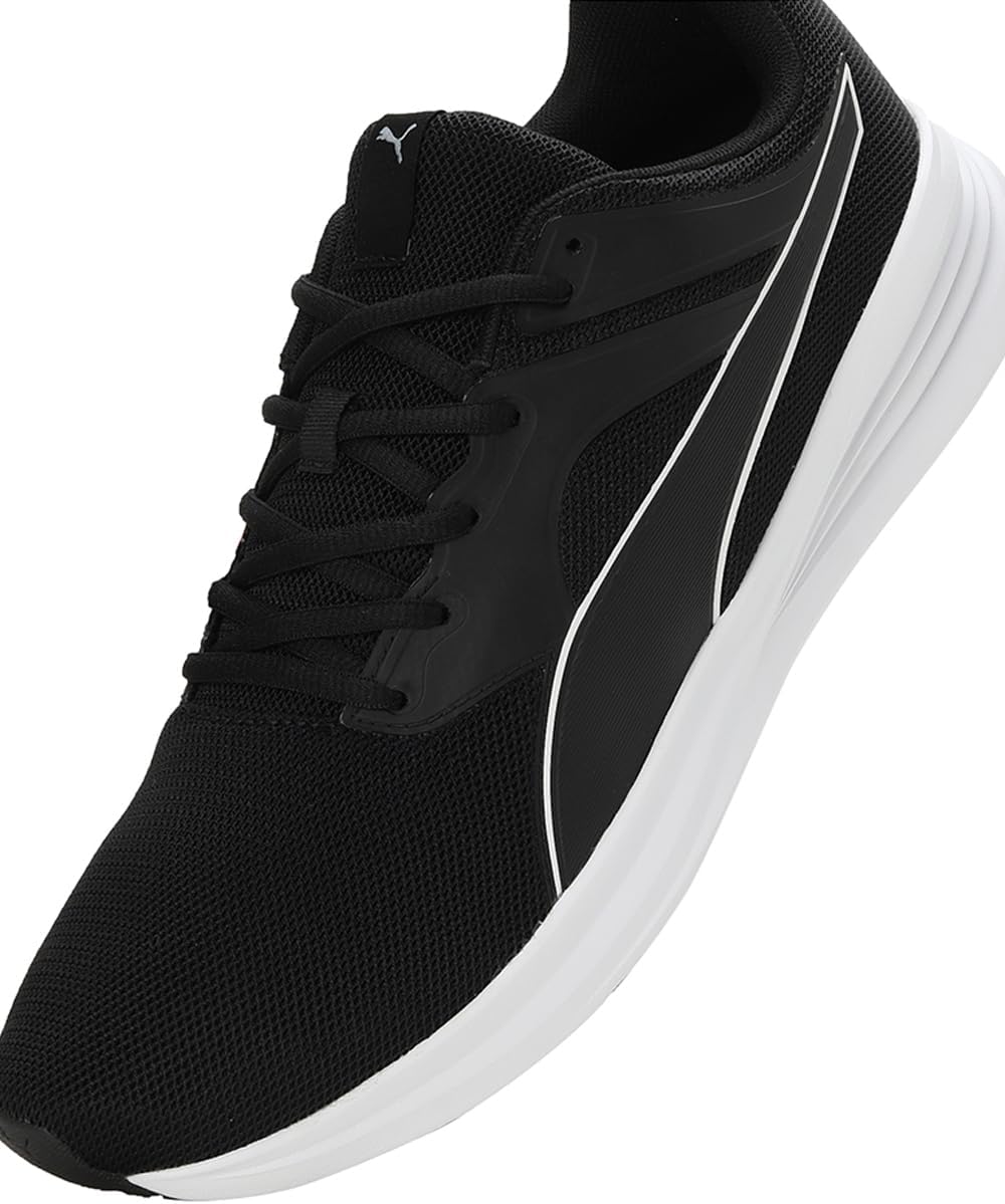 PUMA Unisex Transport Laufschuh 35.5 EU Puma Black Puma White, 35.5 EU Puma Black Puma White