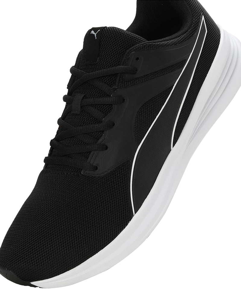 PUMA Unisex Transport Laufschuh 40.5 EU Puma Black Puma White, 40.5 EU Puma Black Puma White