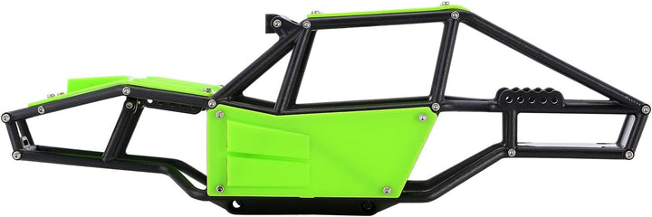 INJORA Rock Tarantula Nylon Buggy Karosserie Chassis Kit für TRX4M Upgrade 1/18 RC Crawler,grün, grü