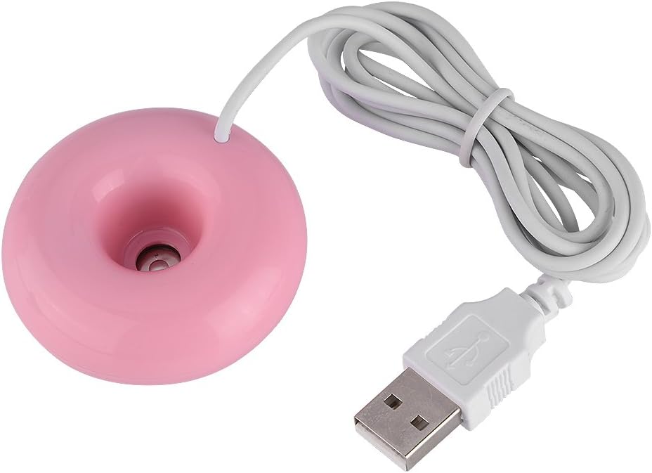 Eboxer Tragbarer Mini-Donut-förmiger USB-Zerstäubungsspray-Luftbefeuchter USB Luftbefeuchter für Hom