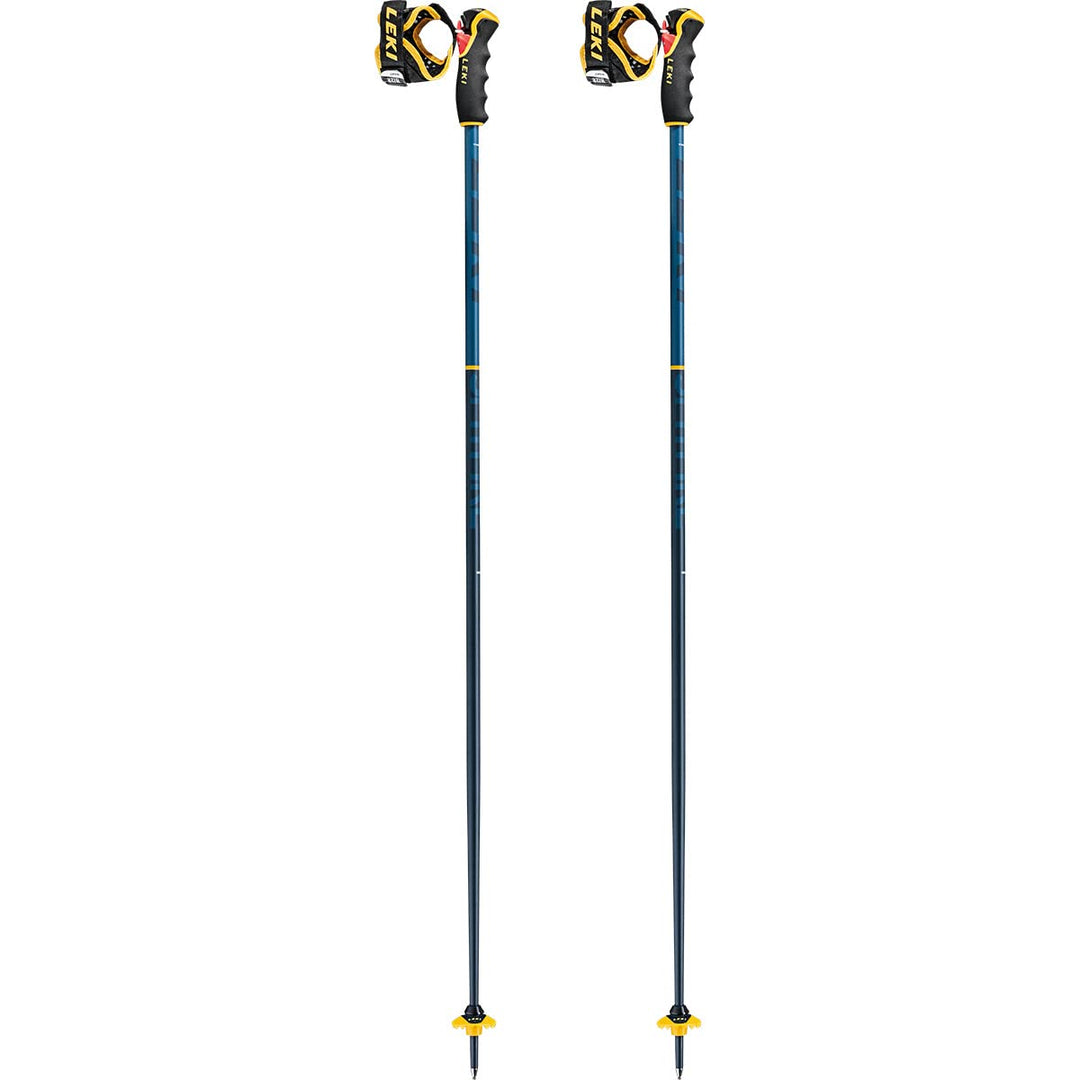 LEKI Cross Handschuhe Fingerhandschuhe 1 Mustard Yellow – Denimblau – Egäischblau, 1 Mustard Yellow
