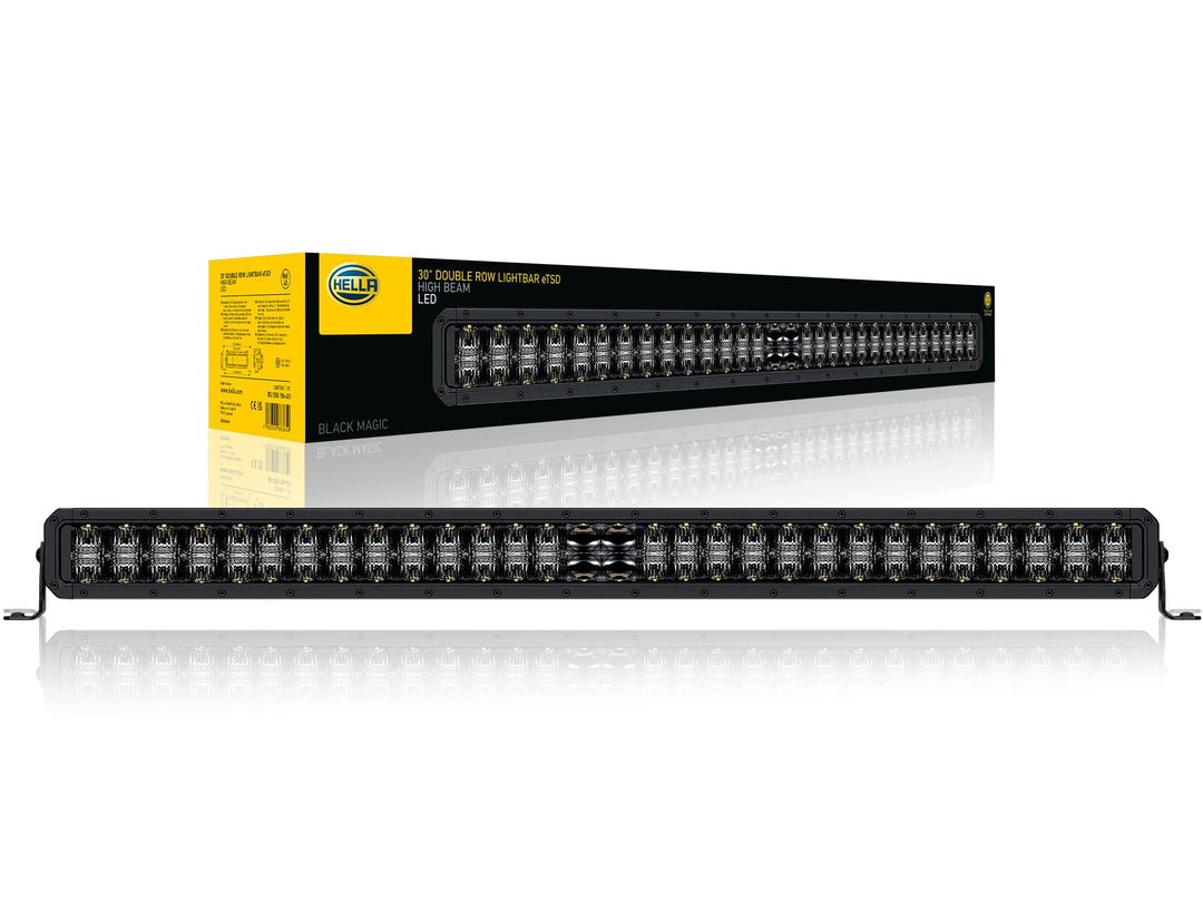 HELLA LED Scheinwerfer Black Magic Double Row Lightbar 30" - ECE Zulassung - 12/24V - 7900lm doppelt