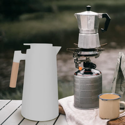 Cabilock Thermoskanne Isolierter Kaffee Wasserkrug Aus Edelstahl Wasser-Tee-getränkespender Isoliert