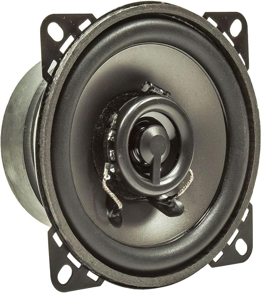 tomzz Audio 4000-005-1 TA10.0-Pro Lautsprecher Einbau-Set DIN 100 2-Wege Koax System mit Gitter 40 W