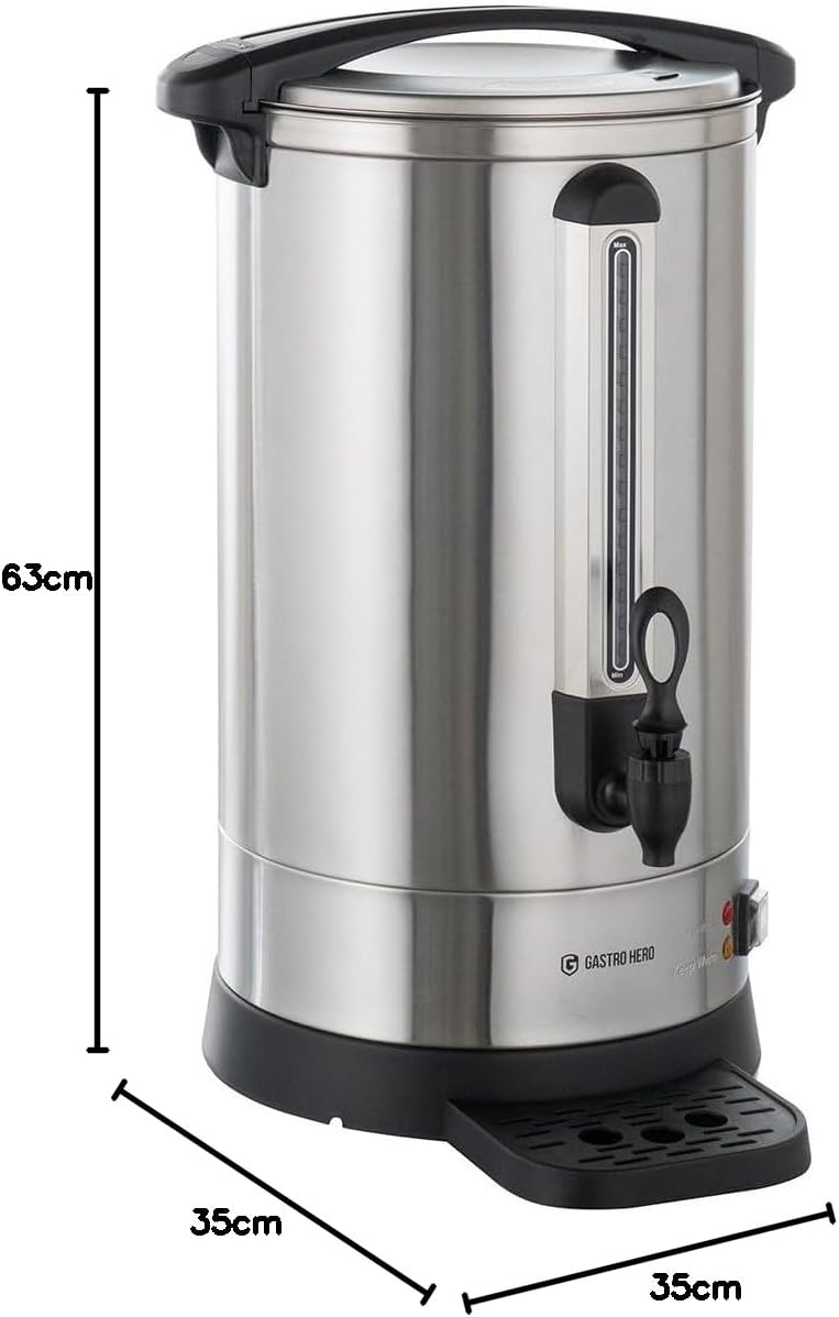 Kaffeebereiter/Perkolator GDCB 18,2 Liter, mit Zapfhahn und Edelstahlfilter Gastronomiebedarf
