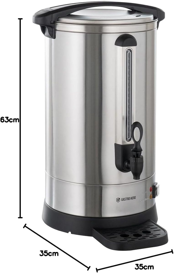 Kaffeebereiter/Perkolator GDCB 18,2 Liter, mit Zapfhahn und Edelstahlfilter Gastronomiebedarf