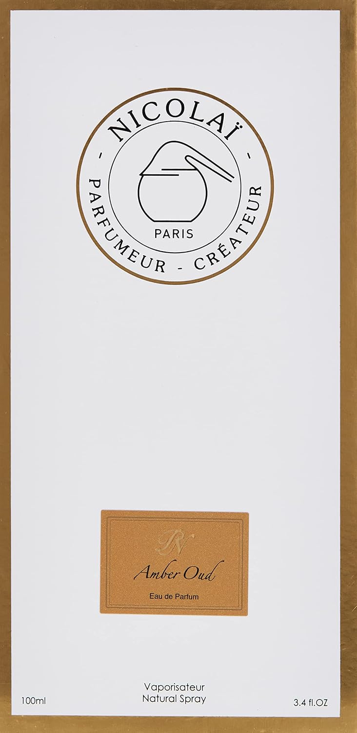 Amber Oud by Parfums De Nicolai Eau De Parfum 3.3 oz Spray by PARFUMS DE NICOLAI