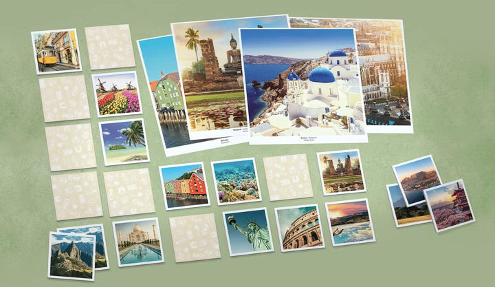 Ravensburger Collector's Memory® Schönste Reiseziele - 27379 - Das weltbekannte Gedächtnisspiel mit