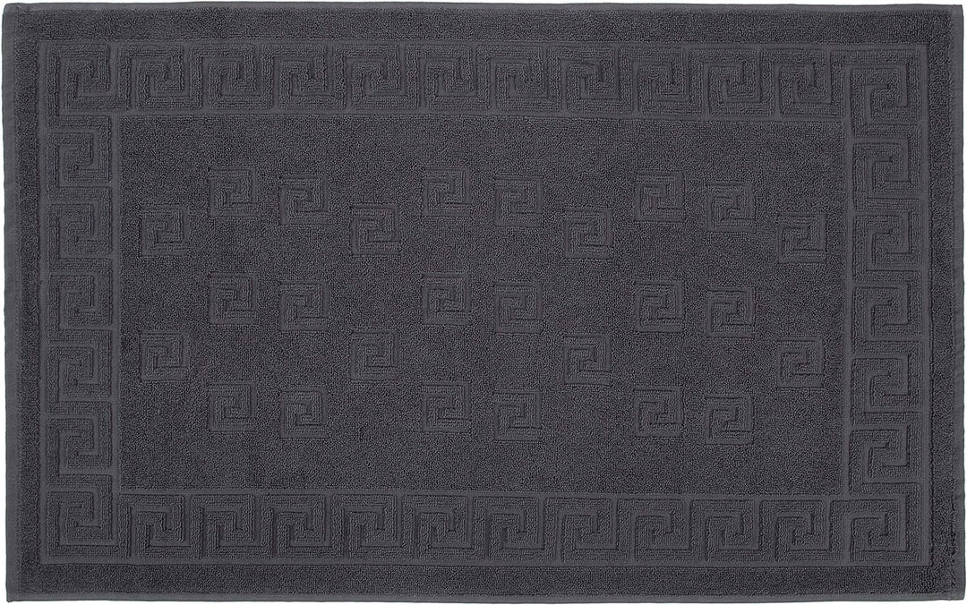 Arle-Living Luxus Medusa Duschvorleger im 2er Pack 50x80 cm - feinste Baumwolle/Jacquard Webung/Hoch