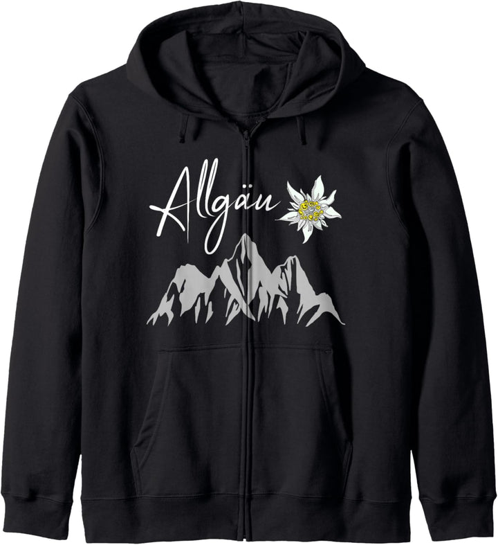Allgäu Bayern Berge Wandern Bergsteiger Alpen Kapuzenjacke