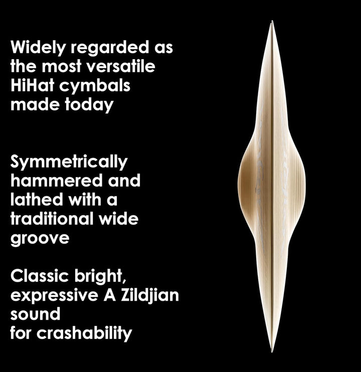 Zildjian A Zildjian Series - 12" New Beat Hi-Hat Cymbals - Pair 12 Zoll Pair, 12 Zoll Pair