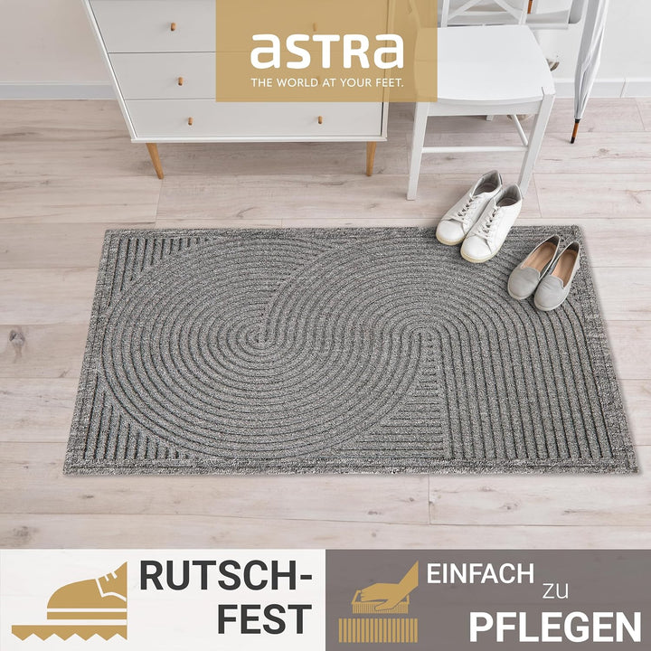 Astra Fussmatte aussen rutschfest - Schmutzfangmatte wetterfest - Outdoor Türmatte für Eingangsberei
