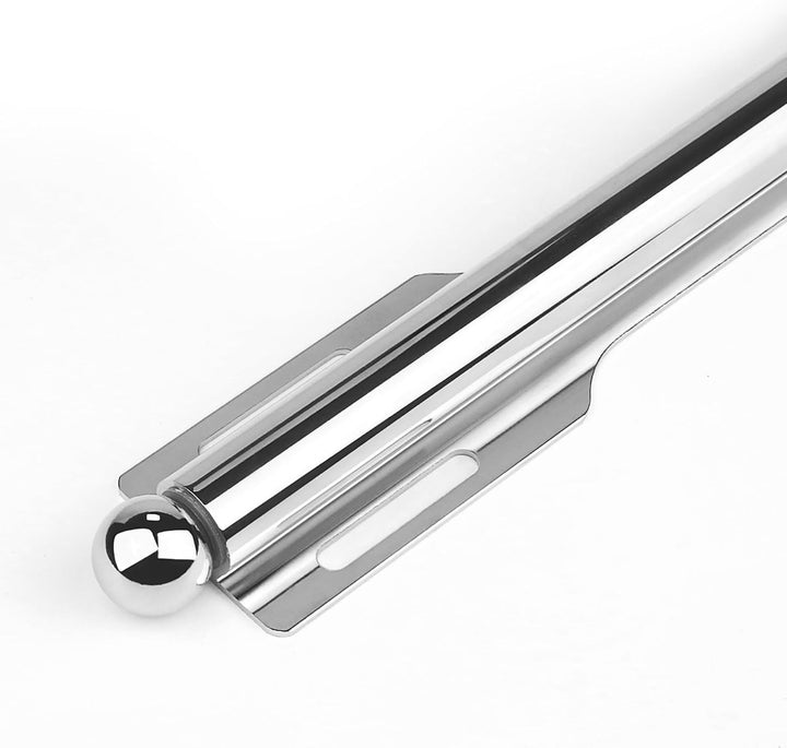FIRJOY Valet Rod for Closet Pull Out (1 Pack, Chrome), Silber
