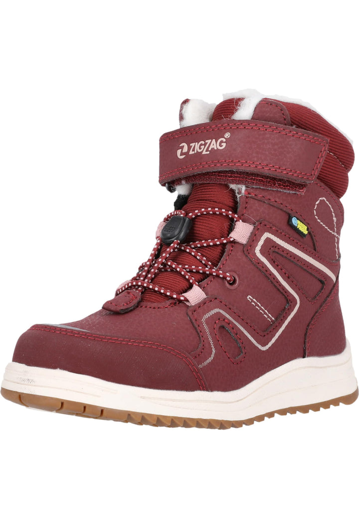 ZIGZAG Kinder Winterstiefel Rincet 24 EU 4033 Cabernet, 24 EU 4033 Cabernet