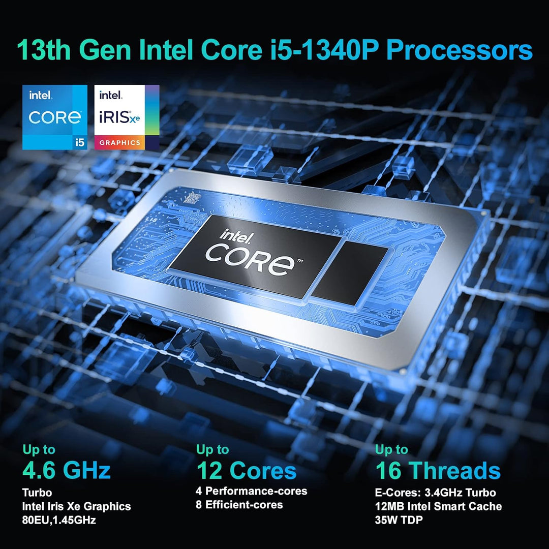 Intel NUC 13 Pro NUC13ANHi5 Arena Canyon Mini PC, Core i5-1340P, Barebones, NO RAM, NO SSD, NO OS, M