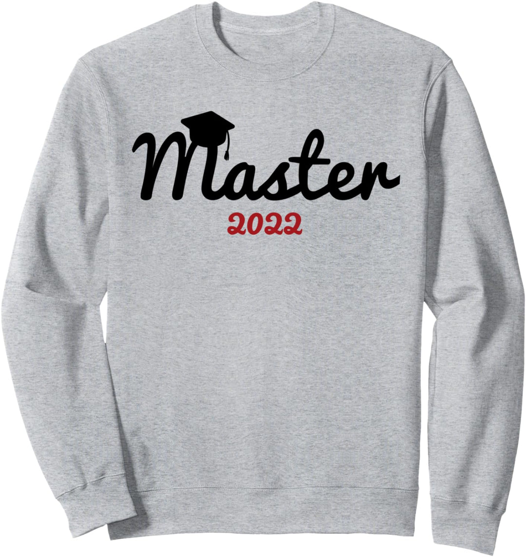 Master Hut 2022 Abschluss Geschenk Mastertitel Student Sweatshirt
