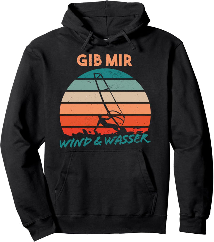 Surfen Wellenreiten - Windsurfer Surfer Pullover Hoodie