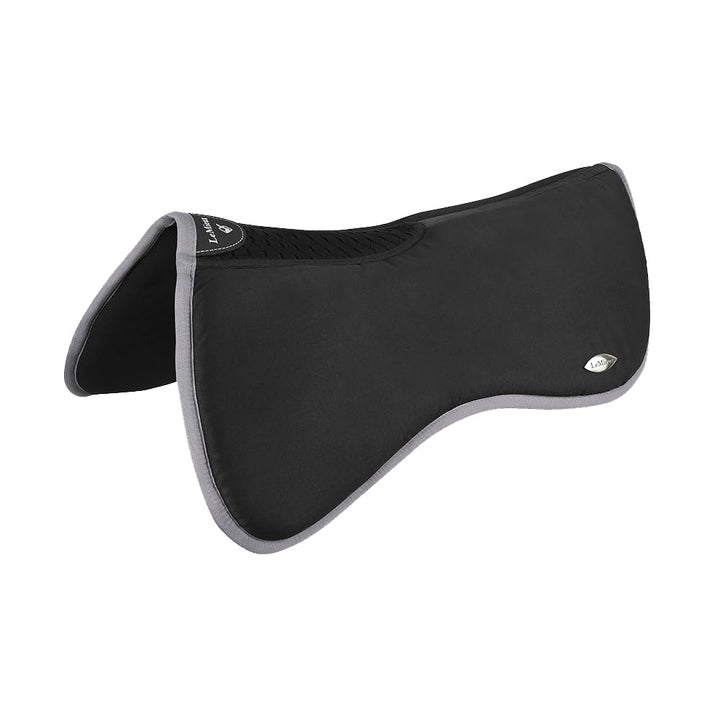 LeMieux Wither Relief Memory Foam Half Pad Black Sattelauflage, Schwarz, L