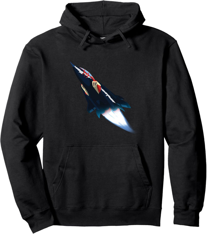 Turbokat Swat-Kat Flugzeug alte Cartoons Pullover Hoodie