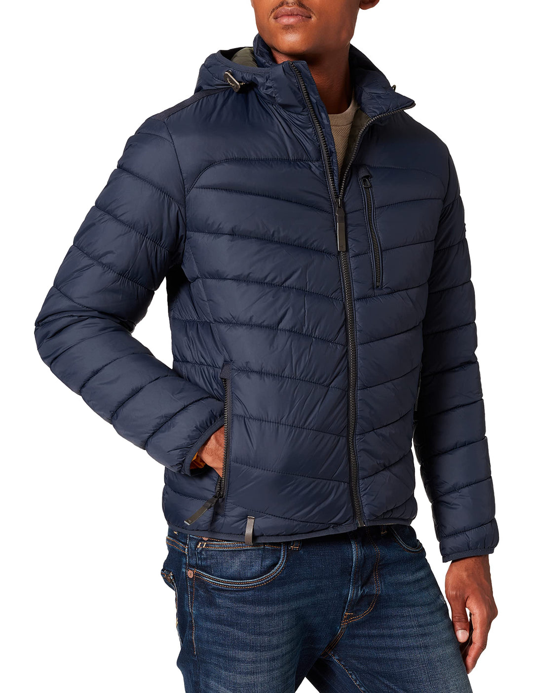 camel active Herren Stepp-Blouson ultra light 26 Navy, 26 Navy