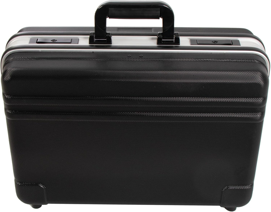 Hepco & Becker Werkzeugkoffer Basic, leer 25 Liter robuste Ausführung mit 2 Werkzeugtafeln und Fache