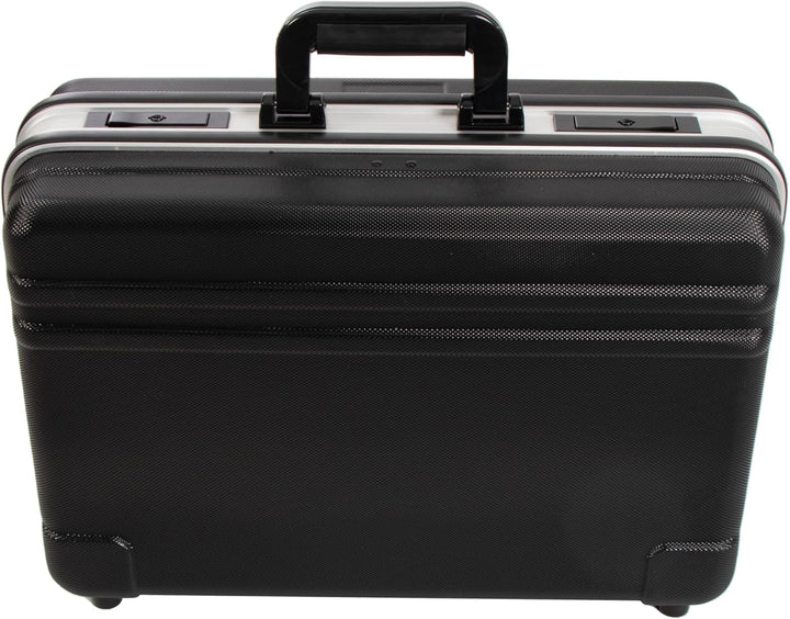 Hepco & Becker Werkzeugkoffer Basic, leer 25 Liter robuste Ausführung mit 2 Werkzeugtafeln und Fache
