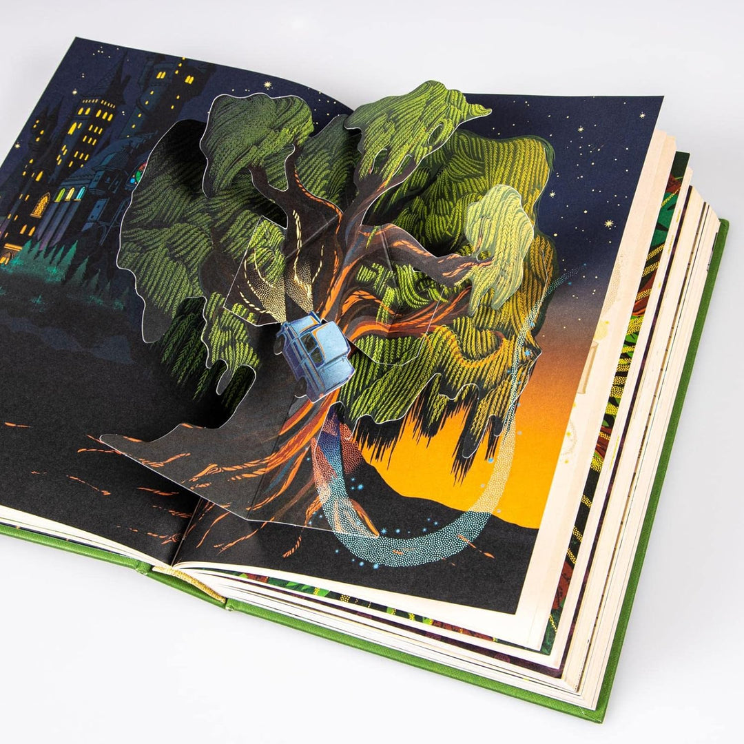 Harry Potter und die Kammer des Schreckens (MinaLima-Edition mit 3D-Papierkunst 2): Farbig illustrie