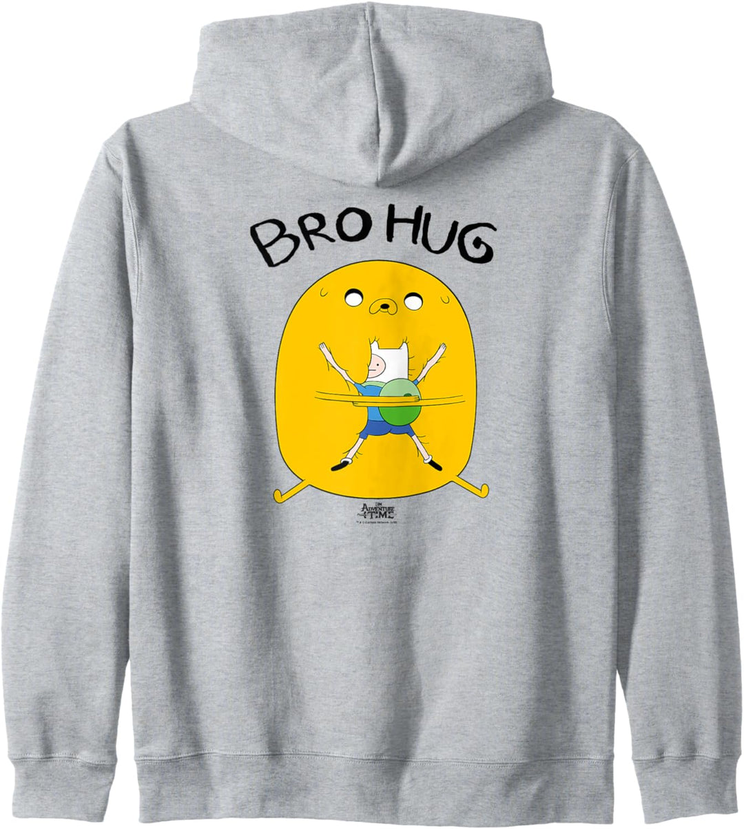 Adventure Time Jake Bro Hug Kapuzenjacke