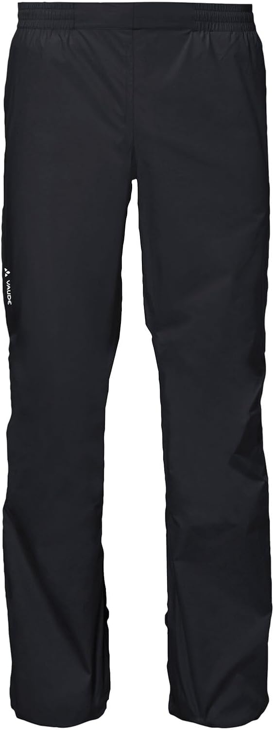 VAUDE Regenhose Herren Drop Pants lI, wasserdichte Outdoorhose für Fahrrad, leichte Überhose, atmung