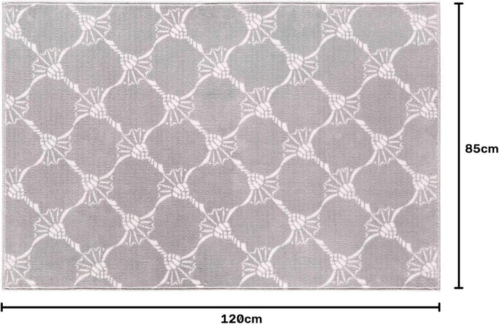 Joop! Badematten Repetition Kiesel - 085 70x120 cm, Kiesel - 085 70x120 cm