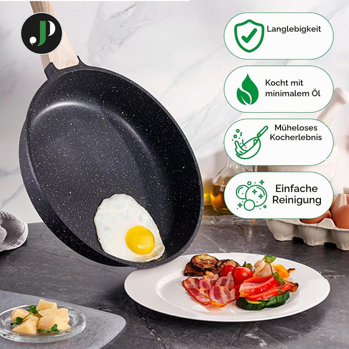 JUST PERFECTO Topfset und Pfannenset Induktion - Pfannenset mit deckel - Pots &amp; Pans sets - töpfe un