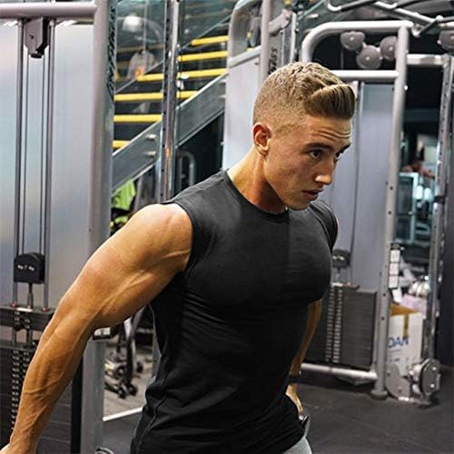 COOFANDY Tank Top Herren 3er Pack ärmelloses Unterhemden Muskelshirts Athletic Achselhemden Classic