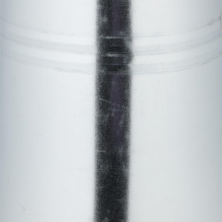 Relaxdays Kohlenschütte, 16 Liter, Eisen, Kohleeimer mit 2 Griffen, Pelletschütte zum Nachfüllen, Ka