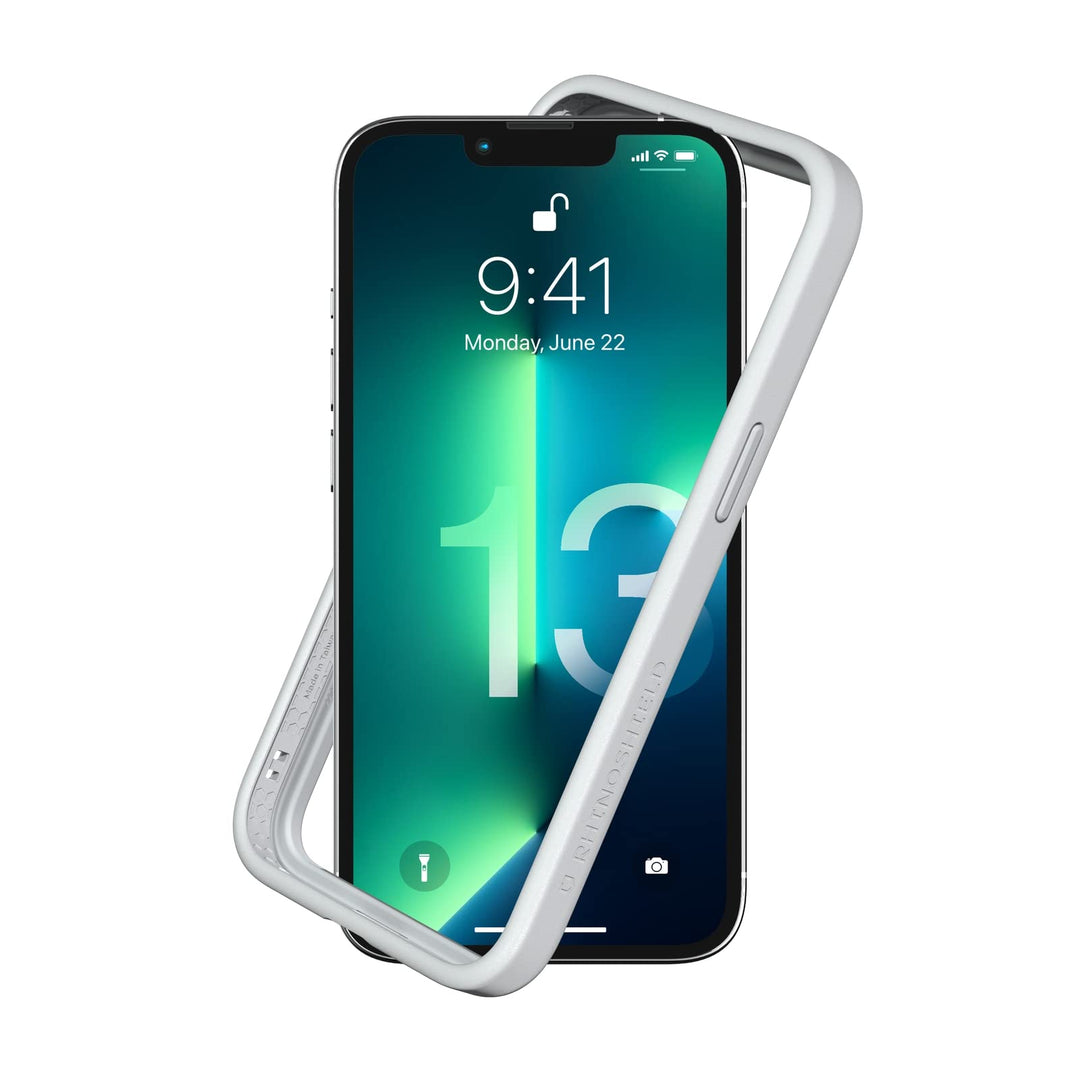 RhinoShield Bumper Case kompatibel mit [iPhone 13/13 Pro] | CrashGuard NX - Stossdämpfende Schutzhül