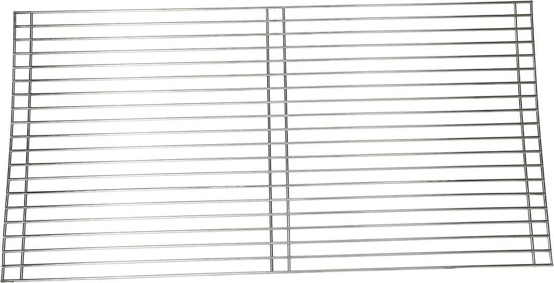 KOTARBAU® Edelstahl Grillrost Eckig 68x40 cm + Stahlbürsten zum Reinigen, 68x40 cm