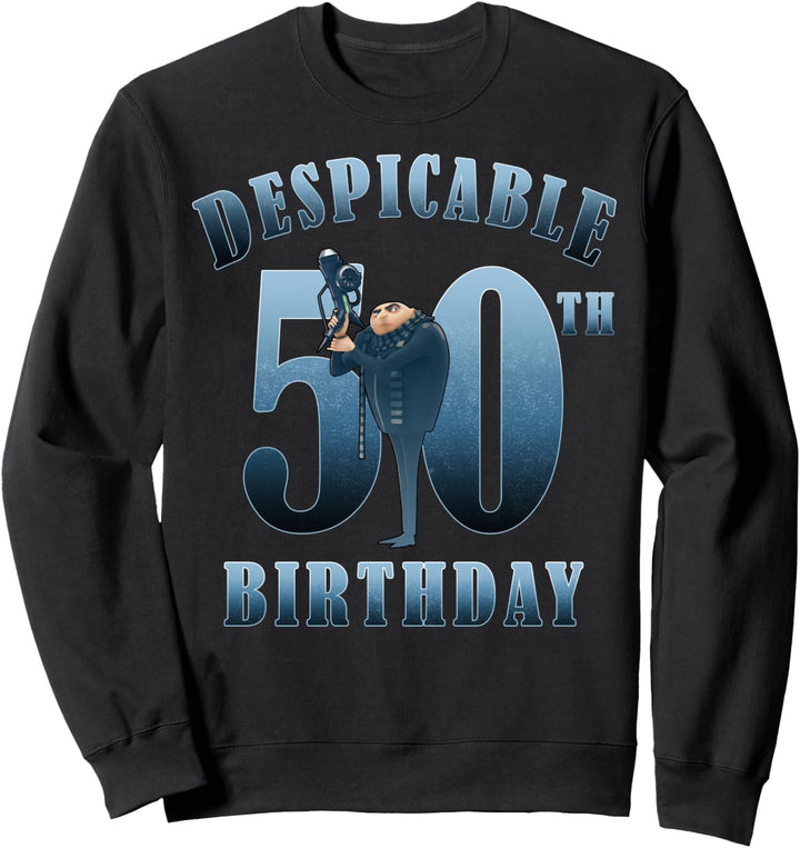Despicable Me Minions Gru Despicable 50th Birthday Sweatshirt
