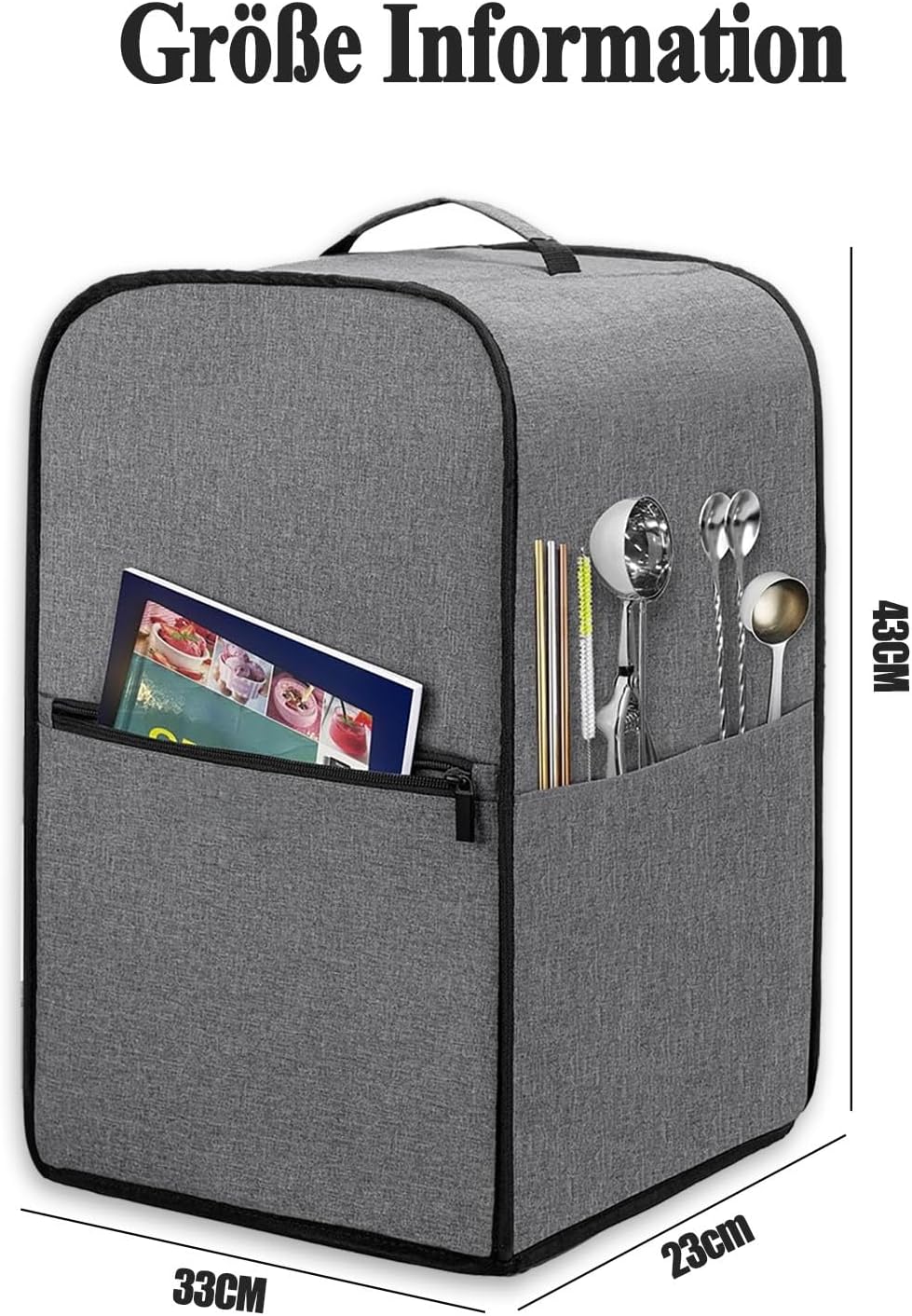Abdeckung für Ninja Creami Deluxe NC501EU Staubschutz Ninja Eismaschine Schutzhülle, für Ninja Cream
