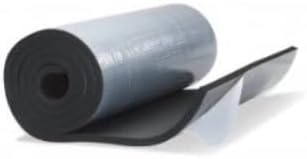 ABM Dämmmatte selbstklebend Kautschuk Isoliermatte 6mm Dämmdicke Dämmung Isolierung 5 stucke: 40 x 1