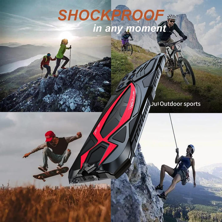 CeeEee iPhone 14 Pro Max Hülle 2022 360 Grad Outdoor Schutzhülle Case für iPhone 14 Promax Integrier