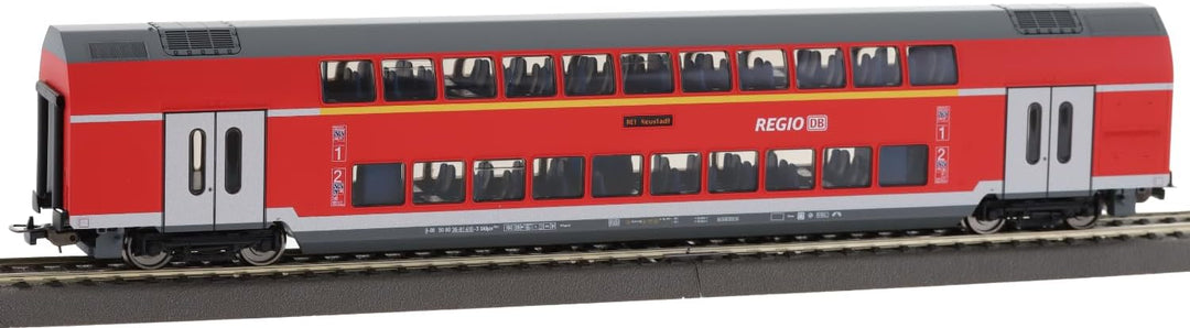 Piko 59102 SmartControl WLAN Set m. Bettungsgleis DB AG VI Doppelstockpersonenzug