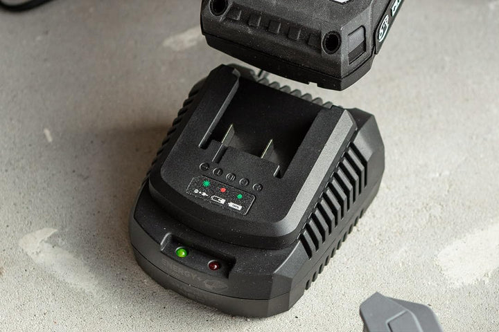 GRAPHITE Energy+ Akku 4Ah &amp; Ladegerät Set, 18V Li-Ion