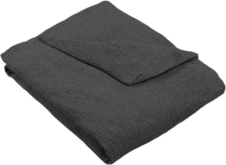 Martina Home Tunez Sofabezug, Baumwolle Polyester Elastan, anthrazit, Brazo izquierdo langer linker